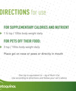 Vetoquinol Nutri-Cal 4.25 Oz - High Calorie Supplement for Cats and Dogs 26 61gT33cMwQL