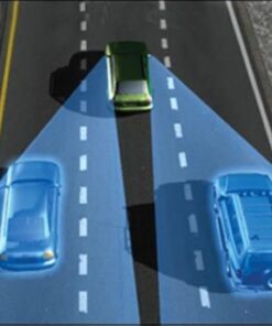 Total View 360 Wide Angle Universal Adjustable Blind Spot Mirror, Frameless Square Design, 2 Pack 21 61gTSkb7V0L