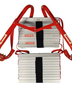 Hausse Retractable 3 Story Fire Escape Ladder, 25 Feet 12 61gTa8A4PAL