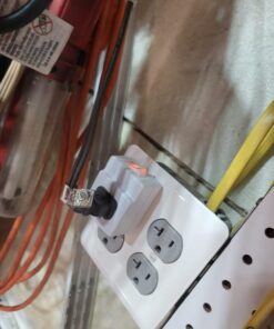 BindMaster 3 Prong Grounded Single Port Power Adapter with Indicator On/Off Switch (1 Pack) 1 Pack 19 61gUWDkg8IL