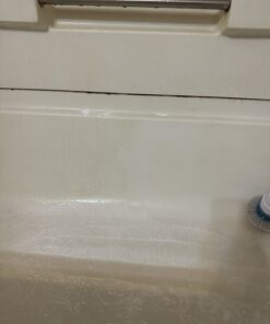 Electric Spin Scrubber, Voweek Cordless Power Scrubber with 4 Replaceable Brush Heads Adjustable Extension Handle, Electric Cleaning Brush for Bathroom, Tub, Tile, Floor, Kitchen - Blue 36 61gUbINZSxL