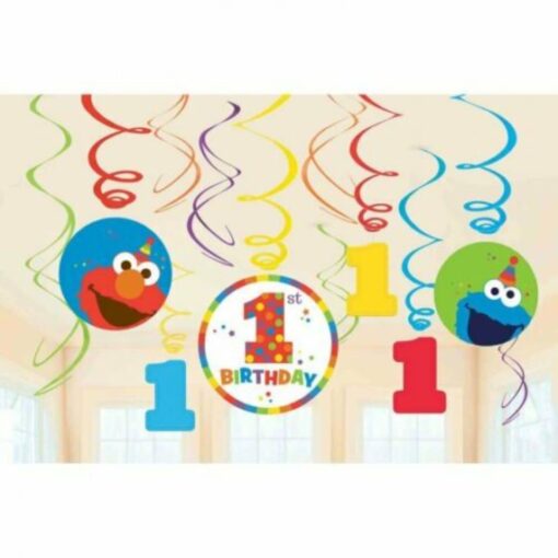 amscan Sesame Street Foil Decor 1 Pack