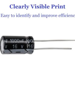 OCR 24Value 500pcs Electrolytic Capacitor Assortment Box Kit Range 0.1uF-1000uF 14 61gV4tUf5L