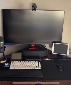 VIVO Steel Clamp-on Desk Pegboard, 24 x 20 inch Privacy Panel, Magnetic Peg Board, Office Accessory Organizer, Above or Below Desk Placement, Black, PP-DK24B 24" 29 61gVwEQIinL