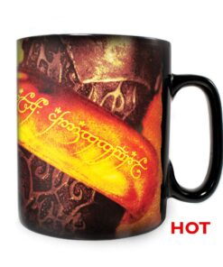 Morphing Mugs The Lord of the Rings The One Ring to Rule Them All Heat Reveal Ceramic Coffee Mug - 16 Ounces 12 61gXBTbcFiL