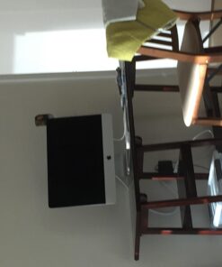 SEI Furniture Langston Spacious A Frame 2 Fixed Shelves Desk, Espresso 47 61gXlyVx 5L