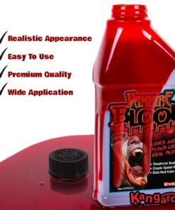 Kangaroo Fake Blood for Halloween, Special Effects Makeup, True Blood Color, 14 oz, Package May Vary 28 61gYVBWsrEL