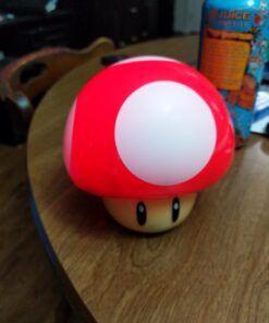 Paladone Super Mario Bros Mushroom Light with Sound, Nintendo Collectible Figure Lamp Gift for Fans, Themed Decor for Bedrooms or Gaming Rooms 35 61gYXsnv6cL