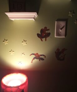 Spiderman Sticker Pack for Kids Room Wall Decor | Peel and Stick Wall Decal for Ultimate Spider-man Party Decoration by Dekosh 24 61gZ URuyZL