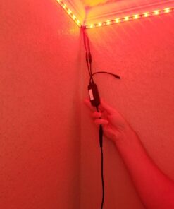 Nexillumi 100 ft LED Lights for Bedroom Music Sync Color Changing RGB LED Strip Rope Lights General Remote, 5050 RGB LED Light Strips(APP+Remote+Mic) 100 Feet 49 61gZL8qKI1L