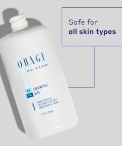 Obagi Nu-Derm Foaming Gel for Face – Hydrating Cleanser With Aloe Vera – Foaming Facial Cleanser – Lightweight Face Cleanser – Skincare Product for Smooth Skin - Deep-Cleansing Formula - 6.7fl oz 6.76 Fl Oz (Pack of 1) 16 61gaTnx jGL