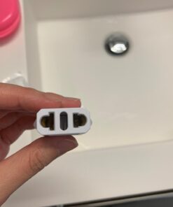 Unidapt Europe to USA Outlet Plug Adapter Converter, 2 Pack, Power Travel From European to American, Canada, Mexico, Type A 37 61gcKeZ 6dL