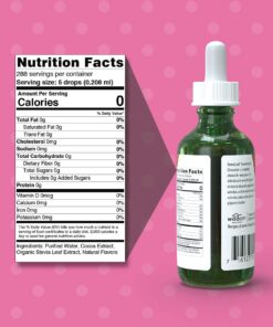 Alternative view of SweetLeaf Sweet Drops Chocolate Liquid Stevia Sweetener - Chocolate Stevia Drops, Zero Calories, Zero Sugar, Non-GMO, Gluten-Free, Keto Friendly, Chocolate Flavor Stevia - 2 Fl Oz 2 Fl Oz (Pack of 1)