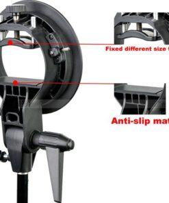 Godox S-type Bracket Bowens Mount Holder for Speedlite Flash Snoot Softbox Honeycomb 38 61gfpV CxLL