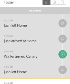 Canary Pro Indoor Home Security Camera 1080p HD WiFi IP | 24/7 Watch Live Video, Siren, Climate Monitor, Motion Alerts, Two-Way Talk, Night Vision, 10x Zoom, Private Mode, Works with Alexa and More 53 61ggp1o9hVL
