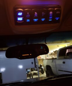 AutoEC Rocker Switch Panel Switch Holder Housing Kit - Black Plastic Pack of 6 36 61gh5WZuqPL 1