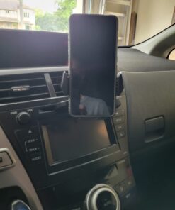 APPS2Car Sturdy CD Slot Phone Mount with One Hand Operation Design, Hands-Free Car Phone Holder Universally Compatible with All iPhone & Android Cell Phones, for Smartphone Mobile Black 39 61gjdg9rbiL