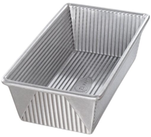 USA Pan 1145LF Bakeware Aluminized Steel 1.25 Lb Loaf Pan, Medium, Silver 1.25 Pound