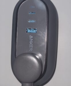 Anker GaNPrime 65W Charging Station, 615 USB C 5-in-1 Power Strip for Travel and Work with 2AC,2 USB C, USB A, 3ft,Power Delivery for iPhone 15/15 Plus/15 Pro/15 Pro Max,and More(Black) Black 63 61gp M4PcFL