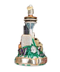Old World Christmas Cities, Places and Landmarks Glass Blown Ornaments for Christmas Tree Seattle Skyline 9 61gp3Ih6eXL