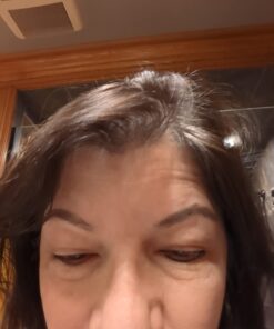 Elizabeth Mott Eyebrow Gel Makeup - Queen of the Fill Brow Tint and Filler - Brush to Fill in Eyebrows and Cover Gray Hairs - Cruelty Free - Dark Medium Brown, 4g 33 61gsqwki1KL