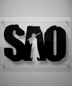 Sao Sword Art Online Anime Decal Sticker for Car Window Laptop (5.5