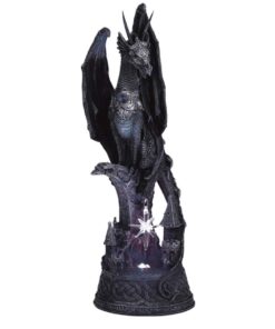 Alternative view of George S. Chen Imports SS-G-71223 Dragon with Lighting LED Crystal Ball Collectible Figurine Statue Model