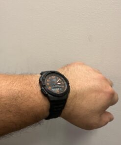 Casio Men's AQS800W Slim Solar Multi-Function Ana-Digi Sport Watch Black 37 61guAEOsxDL