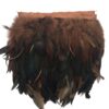 Sowder Rooster Hackle Feather Fringe Trim 5-7" in Width Pack of 5 Yards (Coffee) coffee 3 61gvK0Z9SjL