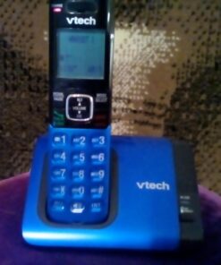 VTech CS6719-15 DECT 6.0 Phone with Caller ID/Call Waiting, 1 Cordless Handset, Blue 1 Handset 40 61gwCWCVVzL
