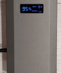 ZeroKor Portable Power Bank with AC Outlet, 65W/110V Portable Laptop Charger Battery Bank, 24000mAh/88.8Wh External Battery Pack,Backup Power Source for Outdoor Tent Camping RV Home Office Emergency Orange Grey 47 61gwj3WcZwL