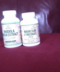 Rhodiola Rosea Supplement 500mg, 120 Vegan Capsules (Manufactured and Third Party Tested in The USA, 3% Salidrosides, 1% Rosavins Extract) for Performance, Calming, Motivation by Double Wood 18 61gx3t1edFL