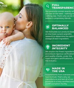 Zazzee Myo-Inositol Capsules, 2000 mg per Serving, 120 Vegan Capsules, Ideal Dosage for 40:1 Ratio, 100% Vegetarian, Hormone Balance & Healthy Ovarian Function Support, All-Natural and Non-GMO 25 61gxcD4lHNL