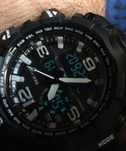 Gosasa Big Dial Digital Watch S Shock Men Military Army Watch Water Resistant LED Sports Watches A Black 28 61gyDpublUL