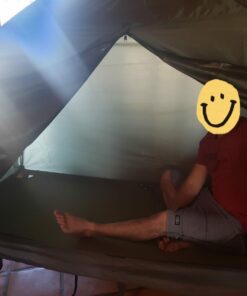 Outsunny Camping Tent Cot, Single Person Folding Cot Combo, Off-Ground Tent, Covered Outdoor Bed with Carry Bag for Hiking, Camping 30 61gzG4ptxL