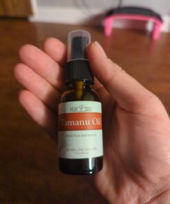 PUR360 Tamanu Oil - Best Treatment for Psoriasis, Eczema, Acne Scar, Rosacea - Relief for Dry, Scaly Skin, Scalp and More - Cold Pressed – Proven 100% Pure 34 61h GZu45sL