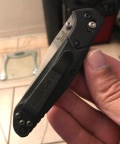 Benchmade - Osborne 940 EDC Knife with Black G10 Handle (940-2) Black G10 - Satin Finish 46 61h0inZJcOL