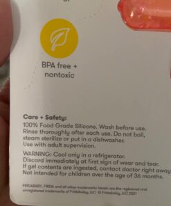 Frida Baby Not-Too-Cold-to-Hold BPA-Free Silicone Teether for Babies 36 61h15r1AYEL