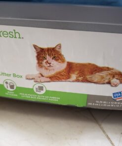 Purina Tidy Cats Litter Box System, BREEZE System Starter Kit Litter Box, Litter Pellets & Pads Original multi 46 61h1Ohfm7KL