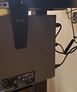 VIVO Adjustable Under Desk and Wall PC Mount, Computer Case CPU Holder with Swivel Action and Secure Locking, Black, MOUNT-PC01 70 61h1TEEzxL