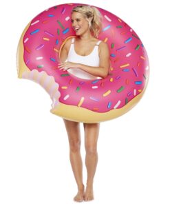 BigMouth Inc. Giant Pool Float Strawberry Frosted 32 61h2Ct UevL