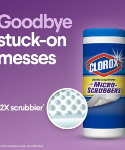 Clorox Wipes, Pack of 3, Package May Vary Micro-Scrubbers Value Pack 18 61h2VXBoQS