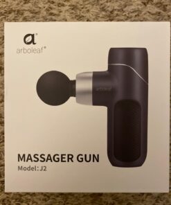 arboleaf Mini Massage Gun Deep Tissue, Muscle Massager for Back Pain Relief, Small Massage Gun Travel Massager Handheld, Quiet Percussion Massager Portable, Whole Body- FSA and HSA Eligible Grey-1 45 61h2hPyP8gL