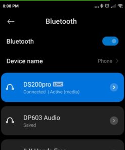 1Mii HiFi Bluetooth 5.0 Music Receiver for Home Stereo with LDAC, Bluetooth Audio Adapter with Audiophile DAC aptX HD, RCA Optical Output for AV Receiver or Stereo Amplifier - Lavaudio DS200Pro Black 36 61h2oQrimZL