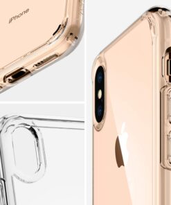Spigen Ultra Hybrid Designed for iPhone Xs Case (2018) / Designed for iPhone X Case (2017) - Crystal Clear 38 61h3 1UrbDL