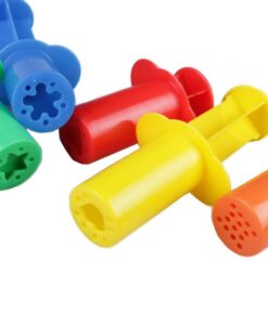 Carykon Dough Extruders Set Assorted Designs, Set of 10, 5 Patterns - Random Colors 29 61h3hNMHvaL