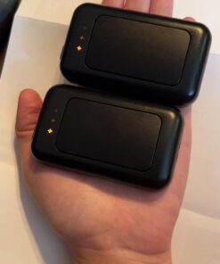 Hand Warmers Rechargeable, 2 Pack 6400mAh Electric Hand Warmer, 16 Hours Lasting, Great for Outdoors, Camping, Gifts for Men Women Black 2 Pack 42 61h4MT5UpqL