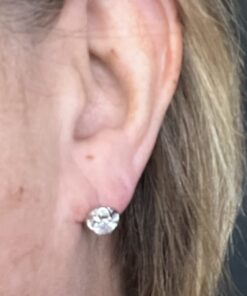 Most Secure Locking Earring Back Lifter Platinum by Chrysmela Automatically Fit Lock Lift earrings hypoallergenic patented in the US UK France Italy and Japan Platinum with Disc 35 61h4kxB47L