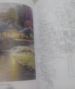 Posh Adult Coloring Book: Thomas Kinkade Designs for Inspiration & Relaxation (Posh Coloring Books) (Volume 14) Paperback 52 61h4pk c6SL