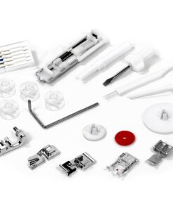 Janome HD3000 Heavy-Duty Sewing Machine with 18 Built-in Stitches + Hard Case Janome HD3000 18 61h4wBDjLIL